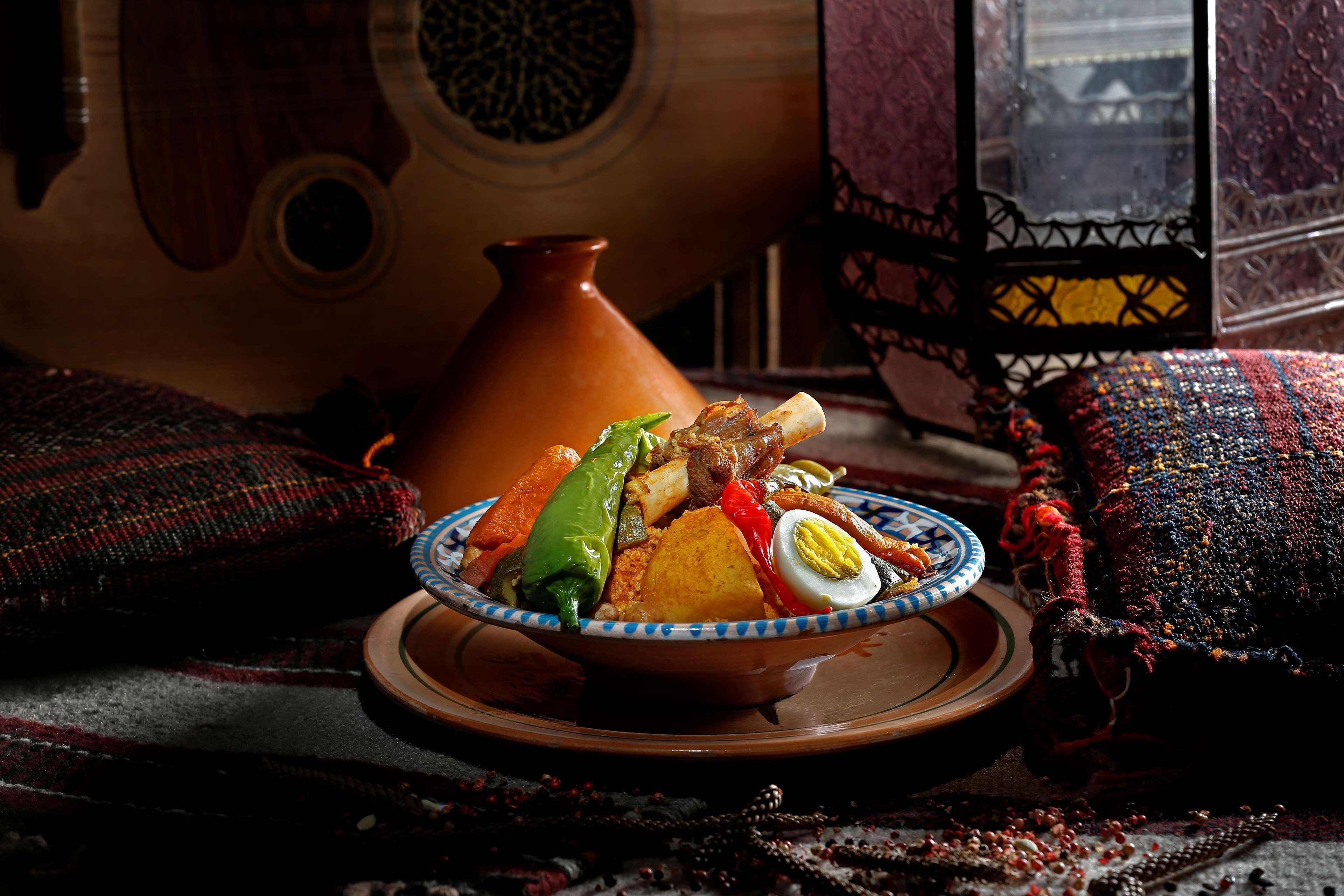 فندق راديسون بلو بالاس ريزورت آند ثالاسو، جربة مزرايا المظهر الخارجي الصورة A traditional couscous